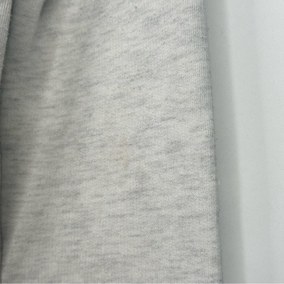 VTG Beaver Canoe Heathered White Pullover Hoodie Kids Size XL Kangaroo Pocket - Picture 8 of 11